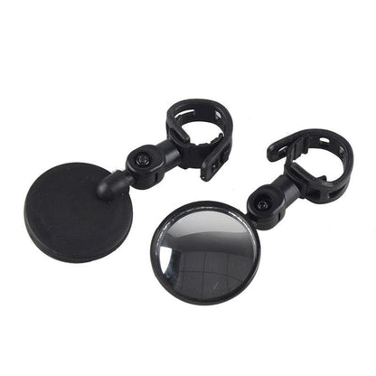 1Pc Bicycle Rearview Handlebar Mirrors Cycling Rear View Bike Silicone Handle Rearview Mirror Bike Mirrors Adjustable Bicycle Cycling Rear View Mirror For Handlebar