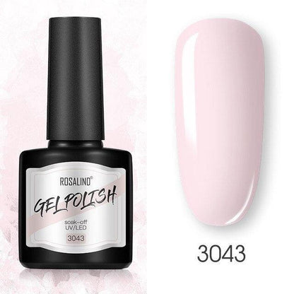 Modern Womens Glossy Colorful 8ml Nail Gel Polish Permanent UV LED  High Quality Crystal Effect Design