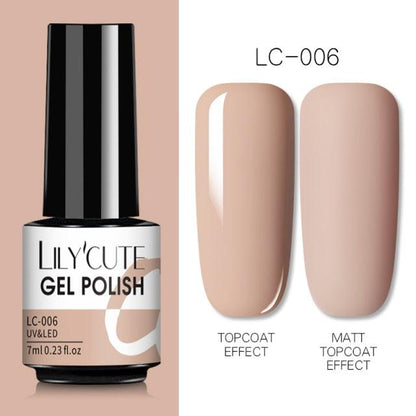 Womens UV Gel Nail Polish Set 7ml Fashion Varnish Colorful Art Manicure Luxury Nail Design For Women
