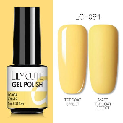 Womens UV Gel Nail Polish Set 7ml Fashion Varnish Colorful Art Manicure Luxury Nail Design For Women