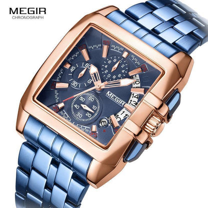 New Business Men's Watches Analog Waterproof Luminous Quartz Men Stylish Wrist Watch