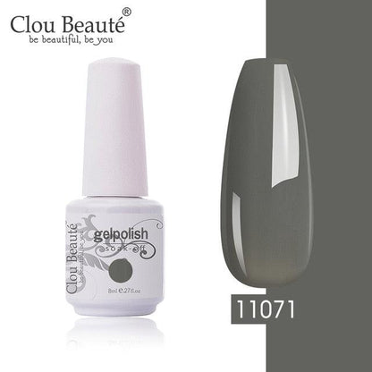 New 2022 Women Gel Nail Polish Pure Pink UV Gel Nail Polish Art Manicure Luxury Colorful Design For Ladies and Womens