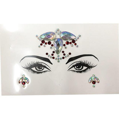 3D Makeup Tattoo Face Gems Glitter Face Jewels Crystal Stickers Face Glitter for Festival Carnival Party