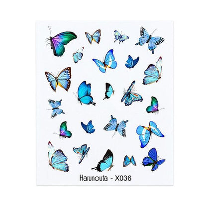 Spring Simple Green Theme Water Decal Sticker Flower Leaf Tree Summer Slider For Manicuring Nail Art Watermarks Art Decoration Manicure Tools Nail Watermark Decals iridescent Decoration Nail Self-Adhesive Decals Nail Stickers Water Transfer Fresh Nail