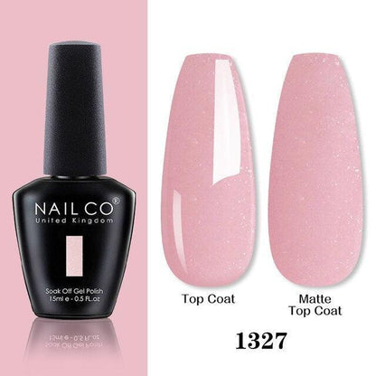 Womens Gel Nail Polish Multi Glossy and Matte Colors Elegant Manicure Design For Womens