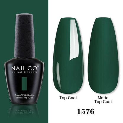 Womens Gel Nail Polish Multi Glossy and Matte Colors Elegant Manicure Design For Womens