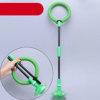 LED Flash Wheel Jumping Ball Single Foot Skipping Rope Adults Children Exercise Fitness Entertainment Toy Glowing Sport Balls Foldable Ankle Skip Ball Flash Jump Colorful Sports Swing Ball Fitness Jump Rope Fat Burning Game For Adults And Children