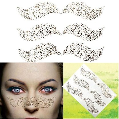 Luxury Flash Metallic Waterproof Temporary Tattoo Gold Silver Flower Tattoo Sticker Long Lasting Gold Design For Womens