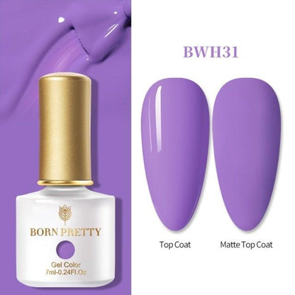2021 New Womens Colorful Nail Gel Polish Modern Glitter Pink Purple UV Diamond Stylish Design Nail Colors Gel
