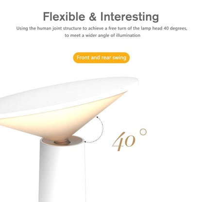 Novelty Bedroom Reading Book Light Modern Desk Lamp USB LED Table Lamp Touch Sensor Control for Home Office Decoration Decorative Table Lamp Cute Study Lamps for Bedroom Décor