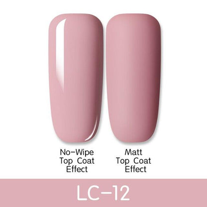 New Modern Fashion Colorful Matte Effect UV Gel Nail Polish Permanent Nail Painting Gel Luxury Matt Style For Women and Girls