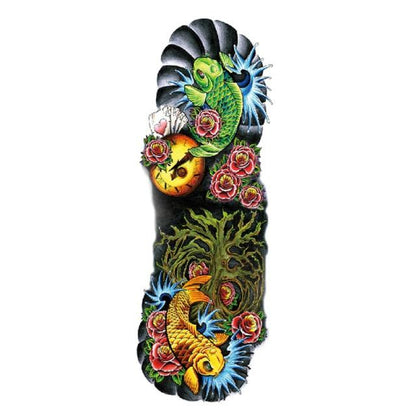 Large Colorful Tattoos For Men Waterproof Dragon Sticker Temporary Luxury Big 3D Tattoo Modern Design