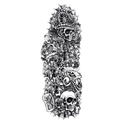 Large Colorful Tattoos For Men Waterproof Dragon Sticker Temporary Luxury Big 3D Tattoo Modern Design
