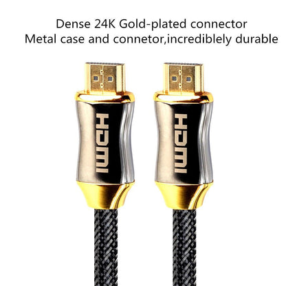 4K Display Port To HDMI Cable Adapter HDMI To HDMI Cable High Speed 2.0 Golden Plated Connection Cable Cord Compatible For UHD FHD