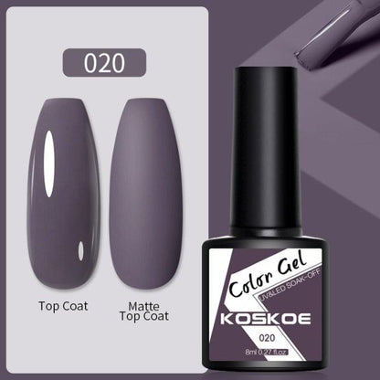 Spring Summer Nail Gel Polish Colorful UV LED Diamond Stylish Glossy and Matte Fashion Design For Womens