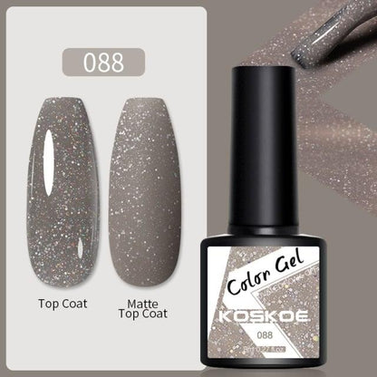 Spring Summer Nail Gel Polish Colorful UV LED Diamond Stylish Glossy and Matte Fashion Design For Womens