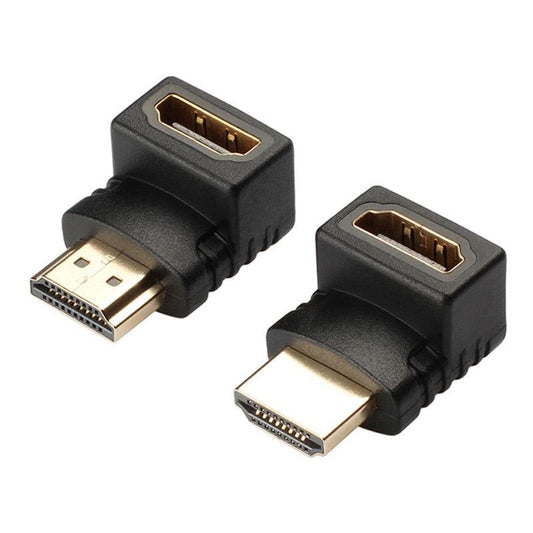 Connector Adapter HDMI Compatible Cable 90 Corner Angle Left Right Up Down Male Female Extender To HDMI Extension 90 Degree Male To Female HDMI Adapter