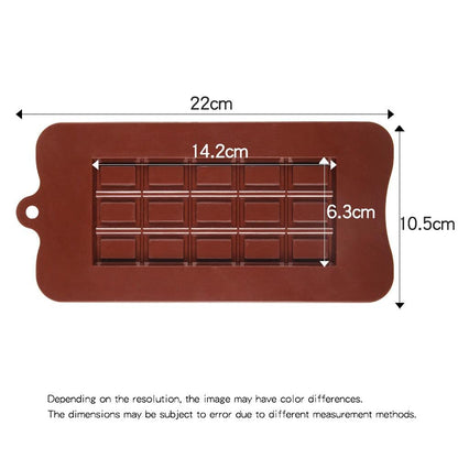New Silicone Chocolate Mold Triangular Baking Tools Non-Stick Silicone Cake Mould Jelly Candy 3D Molds Kitchen Accessories Break Apart Chocolate Molds Silicone Deep Candy Bar Molds Silicone Shapes