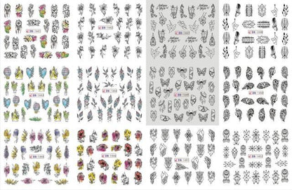 Pop Art Nail Stickers Sexy Girl Designs Comics Water Transfer Decals Manicure Lips Nail Art Decorations Slider Nail Art Stickers Decals Nail Art Supplies Valentines Day 3D Self-Adhesive Nail Decorations Accessories Women Girls Manicure Decorations