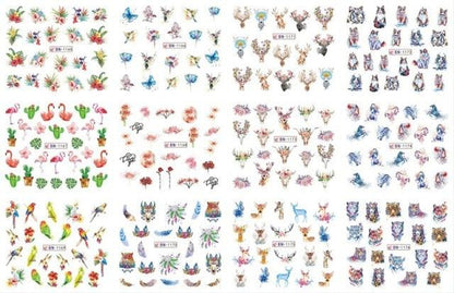 Pop Art Nail Stickers Sexy Girl Designs Comics Water Transfer Decals Manicure Lips Nail Art Decorations Slider Nail Art Stickers Decals Nail Art Supplies Valentines Day 3D Self-Adhesive Nail Decorations Accessories Women Girls Manicure Decorations