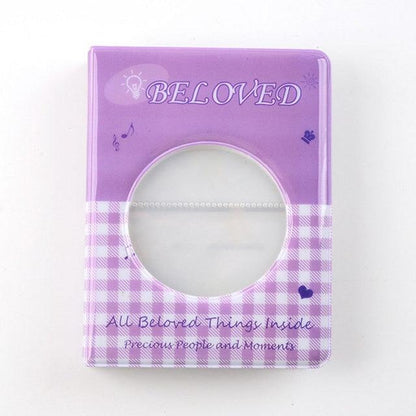 64 Pockets 3 Inches Photo Album Card Holder Receipt Storage Hollow Love Heart Photo Holder Business Card Bag Kpop Photocard Holder Book Polaroid Book Album Gifts For Valentines Day
