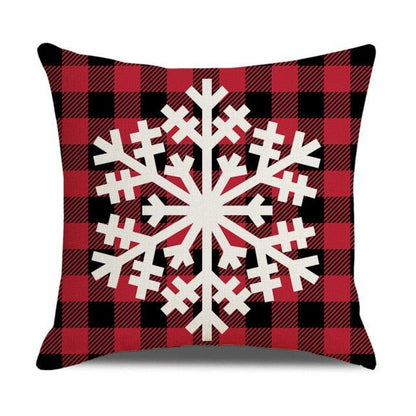 Christmas Pillow Covers Xmas Decorative Christmas Pillow Covers Christmas Decor Pillow Cases Retro Beautiful Cushion Cover Throw Pillowcase Winter Holiday Cushion Case For Home Decor 45x45CM