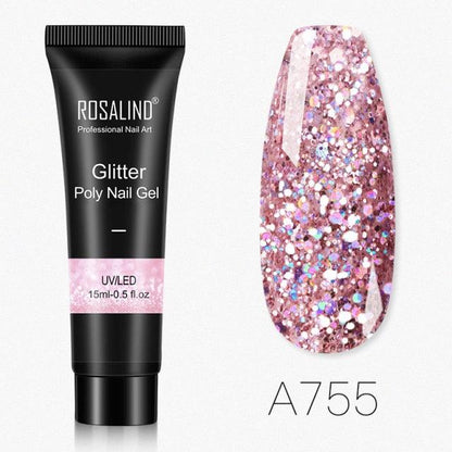 New Popular Nail Polish Gel 15ml UV Nail Extension Gel Permanent Nail Art Manicure Design Fashion Gel For Womens