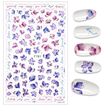 The New 3D Nail Sticker Cool English Letter stickers for nail  Foil Love Heart Design Nails Accessories Fashion Manicure Sticker Stickers Girls Manicure Decoration Nail Art Supplies 3D Self-Adhesive Nail Decals Designer Nail Stickers for Acrylic Nails