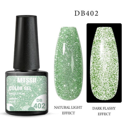 Popular Cat Eye Gel Nail Polish Magnetic Colorful UV Rainbow Gel Fashion Charming Effect Modern Design
