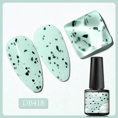 TREND Popular Luxury Interesting Nail Gel Nail Polish Permanent Jelly Eggshell Gel Polish Luxury Eggshell Design For Womens and Girls