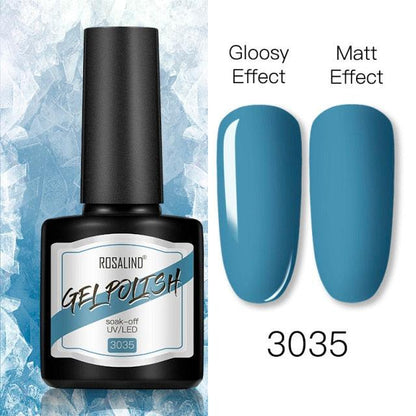 Shiny Womens Gel Nail Polish Permanent Painting Glossy Matte Effect For Manicure Nail Art Design For Womens and Girls