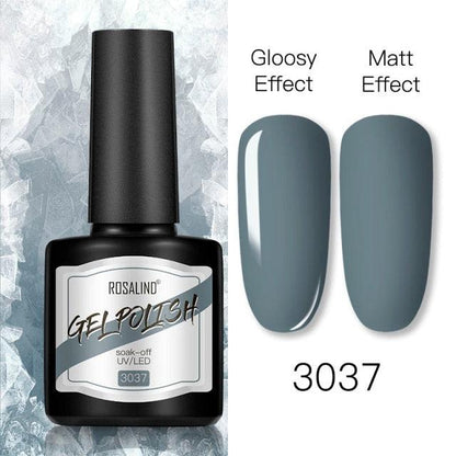 Shiny Womens Gel Nail Polish Permanent Painting Glossy Matte Effect For Manicure Nail Art Design For Womens and Girls