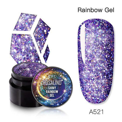 Luxury Modern Crystal Shiny Gel Nail Polish Painting Nails Art Design Diamond Manicure Gel Luxury Design For Women and Girls