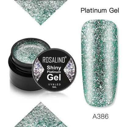 Luxury Modern Crystal Shiny Gel Nail Polish Painting Nails Art Design Diamond Manicure Gel Luxury Design For Women and Girls