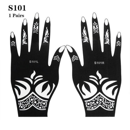 Fashion Women's Tattoo For Arm Temporary Body Paint Sticker Luxury Design For Wedding Party