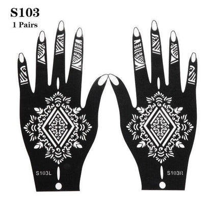 Fashion Women's Tattoo For Arm Temporary Body Paint Sticker Luxury Design For Wedding Party