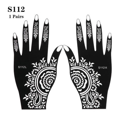 Fashion Women's Tattoo For Arm Temporary Body Paint Sticker Luxury Design For Wedding Party