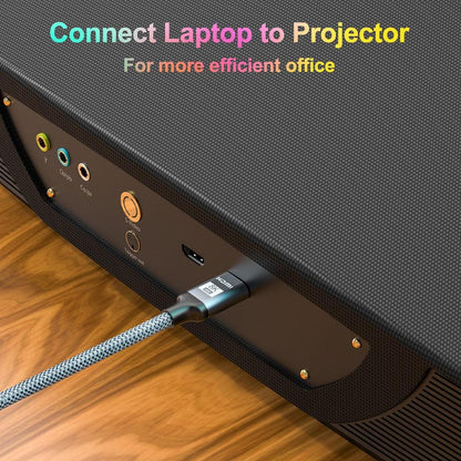4K HDMI Cable HDMI 2.0 Ultra HD Audio Wire HDMI Splitter Digital Cord High Speed 18Gbps HDMI 2.0 Cable 4K HDR 2160P For TV  Projector Laptops Gaming