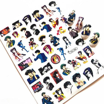 3D Nail Art Stickers Decal Template Nail Tool Decorations Nail Slider  Metallic Nail Art Stickers Set Love Metal Nail Studs Decals for Women Nail Decorations Accessories Metal Curve Stripe Lines Design Letter Nail Sticker Decoration