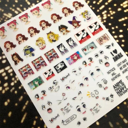 3D Nail Art Stickers Decal Template Nail Tool Decorations Nail Slider  Metallic Nail Art Stickers Set Love Metal Nail Studs Decals for Women Nail Decorations Accessories Metal Curve Stripe Lines Design Letter Nail Sticker Decoration