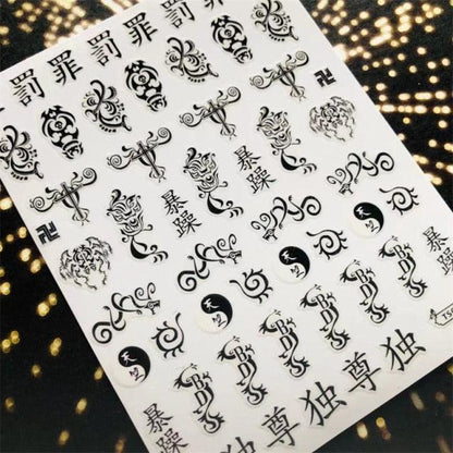 3D Nail Art Stickers Decal Template Nail Tool Decorations Nail Slider  Metallic Nail Art Stickers Set Love Metal Nail Studs Decals for Women Nail Decorations Accessories Metal Curve Stripe Lines Design Letter Nail Sticker Decoration