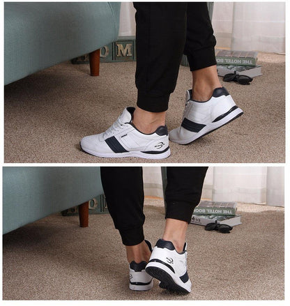 New Stylish Mens Walking Shoes Lace Up Sport Outdoor Jogging Athletic Shoes Comfortable Sneakers Running Lace Up Athletic Sneakers Outdoor Walking Mens Comfortable Fashion Design