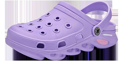 Outdoor Sandals Soft Sole Beach Shoes Mens And Womens The Same Style Suitable For Summer Platform Slippers Men Sports Sandals Men Outdoor Indoor Slippers Lightweight Sandals
