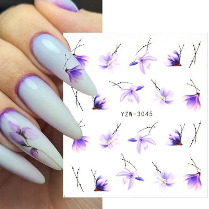 Avocado Fruit Transfer Nail Stickers Charms Winter Water Sticker For Nails Sliders Character Image Tattoo Decal Decoration Cute Summer Nail Art Stickers Summer Fruit Stickers on Nails Unicorn Banana Cherry Avocado Dog Strawberry Nail Art Decals