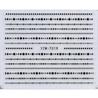Nail Stickers for Manicure Nail Sticker Sliders For Nails Decal Self-adhesive Nails Figures Transfer Black Accessories Sliders Manicure Decoration 3D Nail Supplies Holographic Decals Transfer Sliders Nail Design Manicures Nail Self-Adhesive Sticker