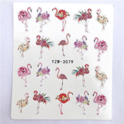 Fox Wolf Animal 3D Embossed Nail Sticker Flower Adhesive Manicure Slider Nail Art Tips Decorations Decals Manicure Design Golden Firework Star Accessories Heart Nail Art Stickers Glitter Decals Love Nail Sequins Laser Heart Nail