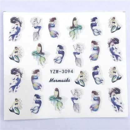 Fox Wolf Animal 3D Embossed Nail Sticker Flower Adhesive Manicure Slider Nail Art Tips Decorations Decals Manicure Design Golden Firework Star Accessories Heart Nail Art Stickers Glitter Decals Love Nail Sequins Laser Heart Nail
