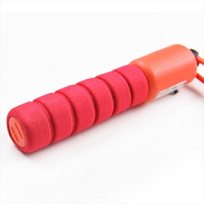 Professional Sponge Jump Ropes With Counter Sports Fitness Adjustable Fast Speed Counting Jump Skip Tangle-Free Rapid Speed Jump Rope With Counter For Aerobic Exercise Sports Fitness Cardio Workout Adjustable Cable Soft Sponge Non-Slip Handle