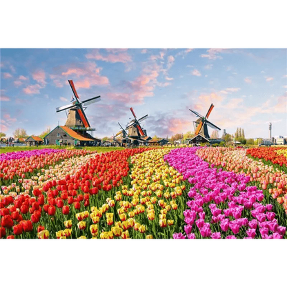 Puzzles 500 Pieces Wooden Assembling Picture Landscape Puzzles Toys For Adults Childrens Kids Games Educational Toy
