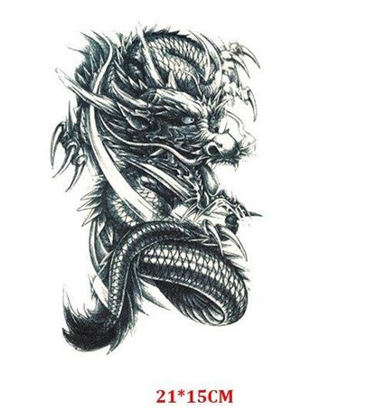 Realistic 3D Animals Tattoo Temporary Waterproof Sticker For Party Kids Men Women